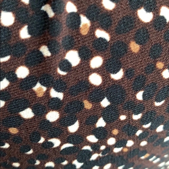 Size10 Brown Multi Jones New York Mid Length Dress - Picture 5 of 6